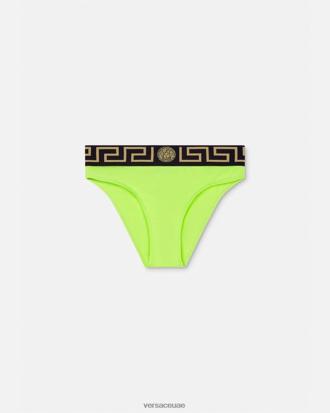 نحيف ملخصات بيكيني الحدود اليونانية Versace جير 0FVD2J1176 الملابس الداخلية وملابس البحر