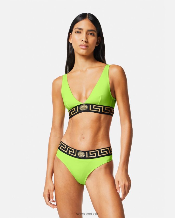 نحيف ملخصات بيكيني الحدود اليونانية Versace جير 0FVD2J1176 الملابس الداخلية وملابس البحر