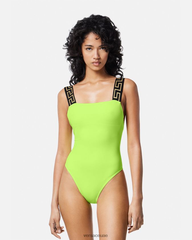نحيف الحدود اليونانية ملابس السباحة قطعة واحدة Versace جير 0FVD2J1179 الملابس الداخلية وملابس البحر