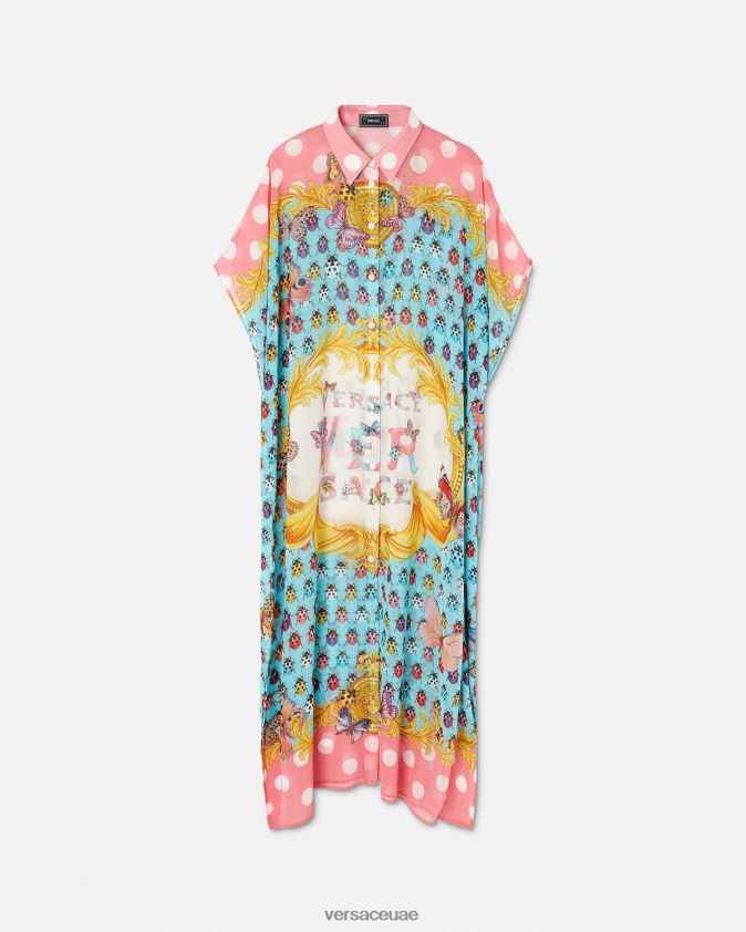 نحيف غطاء قميص الفراشات Versace مطبعة 0FVD2J1193 الملابس الداخلية وملابس البحر
