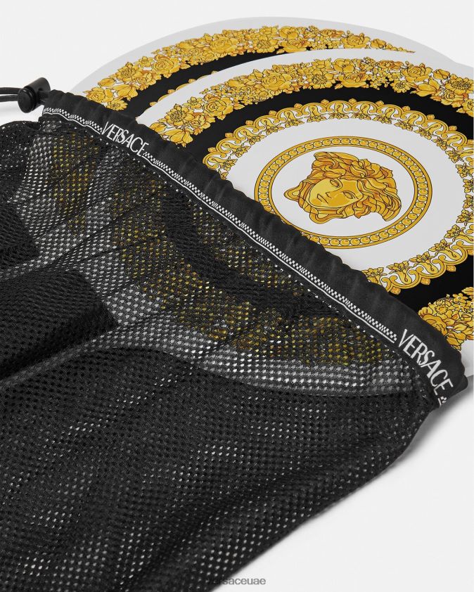 نحيف مجموعة مضارب الشاطئ من كريت دي فلور Versace أسود 0FVD2J1204 الملابس الداخلية وملابس البحر