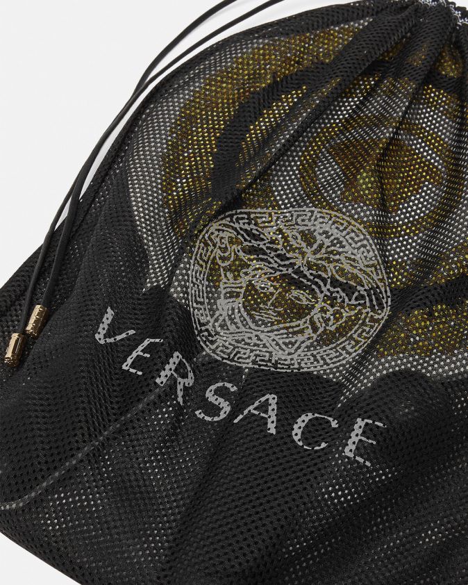 نحيف مجموعة مضارب الشاطئ من كريت دي فلور Versace أسود 0FVD2J1204 الملابس الداخلية وملابس البحر