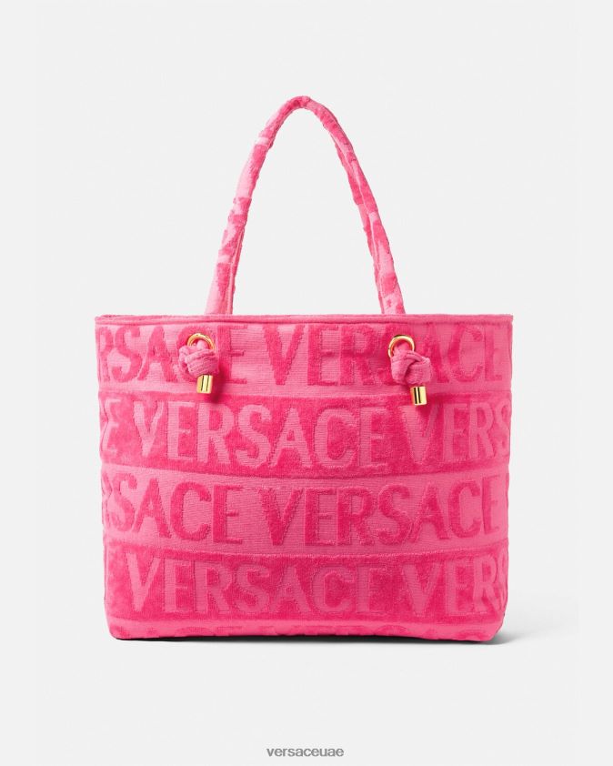 نحيف حقيبة حمل منشفة ميدوسا الكريستال Versace ضارب الى الحمرة 0FVD2J1208 الملابس الداخلية وملابس البحر