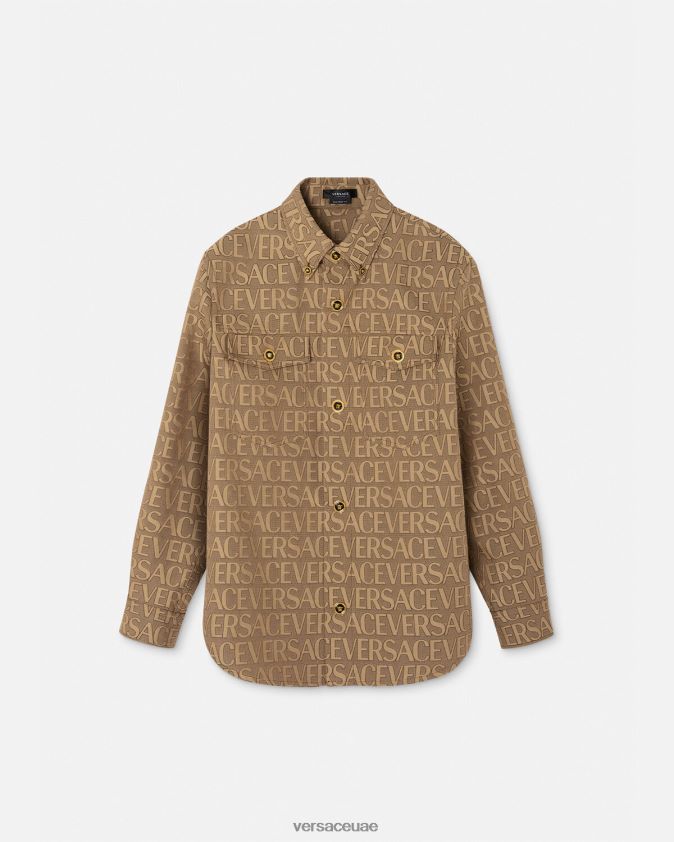رجال كل انحاء القميص Versace مطبعة 0FVD2J1217 ملابس