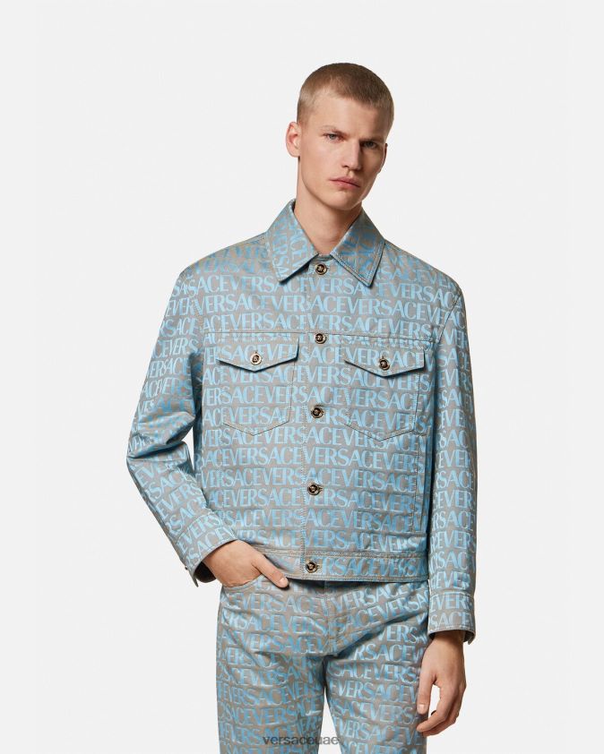 رجال كل انحاء سترة Versace مطبعة 0FVD2J1219 ملابس