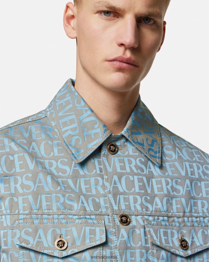 رجال كل انحاء سترة Versace مطبعة 0FVD2J1219 ملابس