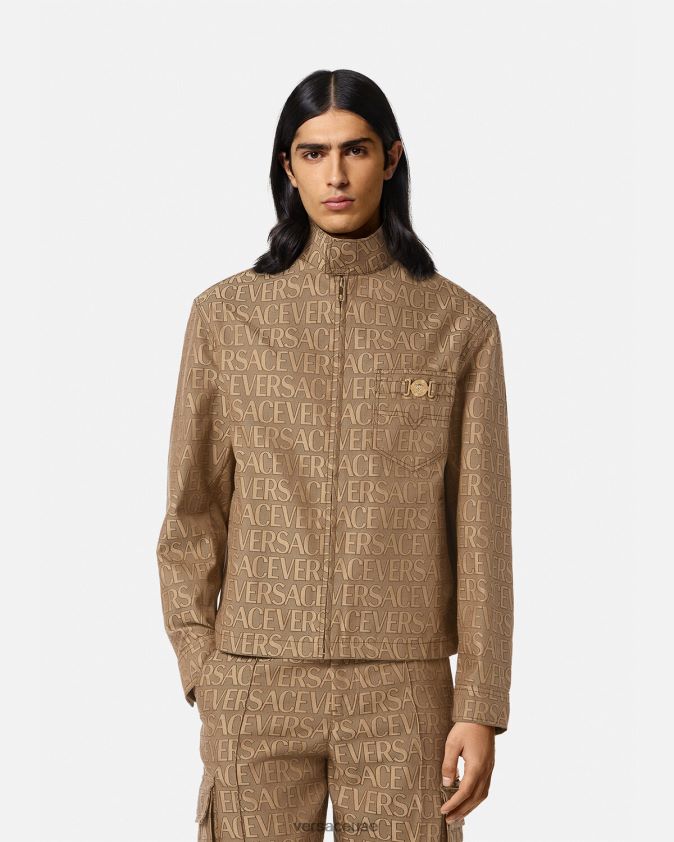 رجال كل انحاء سترة بلوسون Versace مطبعة 0FVD2J1221 ملابس