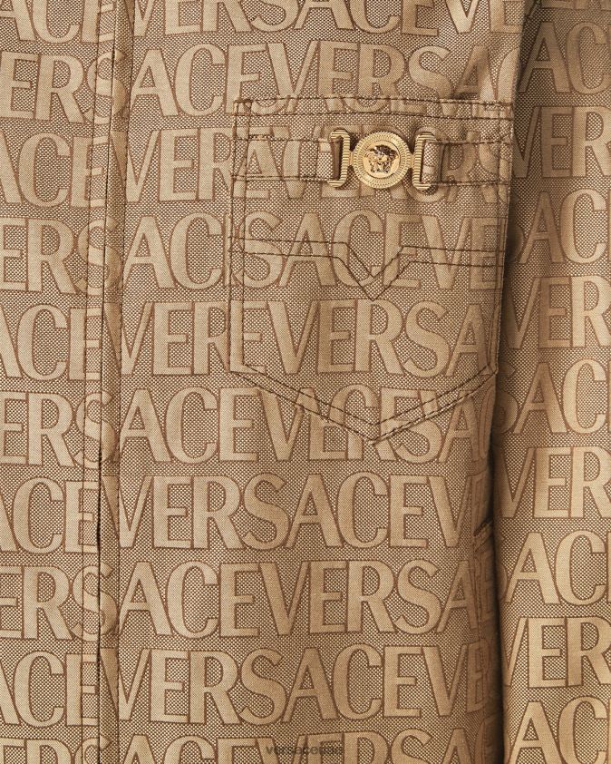 رجال كل انحاء سترة بلوسون Versace مطبعة 0FVD2J1221 ملابس