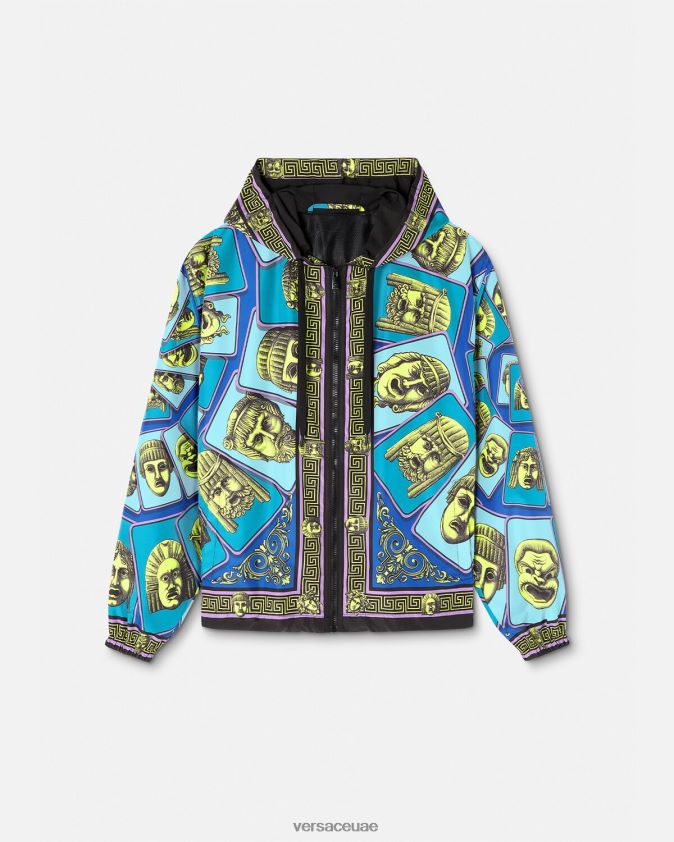 رجال سترة واقية من الرياح Versace مطبعة 0FVD2J1235 ملابس