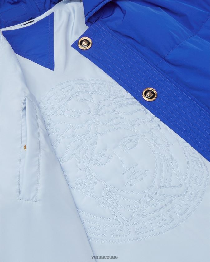 رجال سترة ميدوسا بلوسون المنتفخة Versace أزرق 0FVD2J1253 ملابس