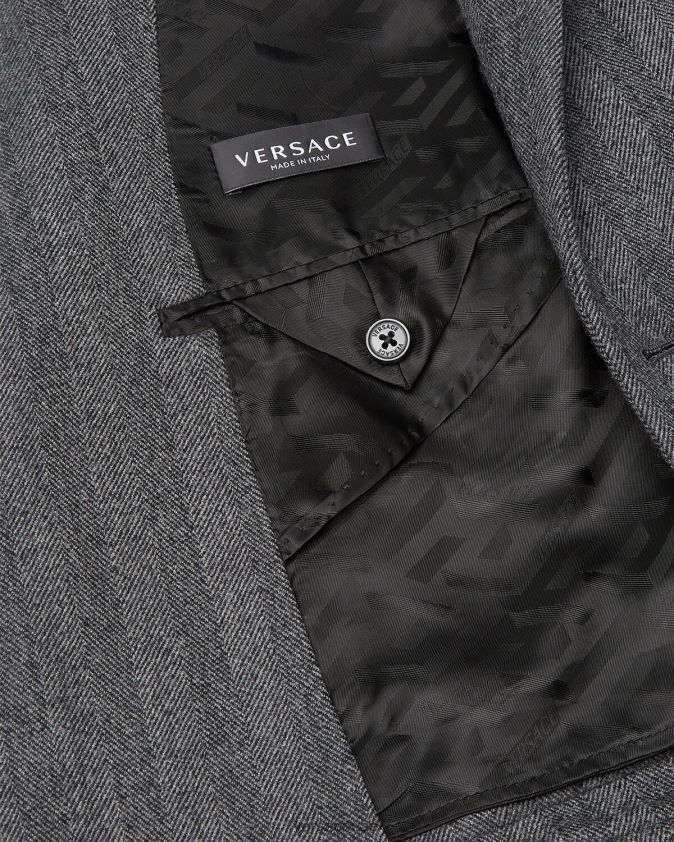 رجال سترة كشمير ميدوسا Versace رمادي 0FVD2J1263 ملابس