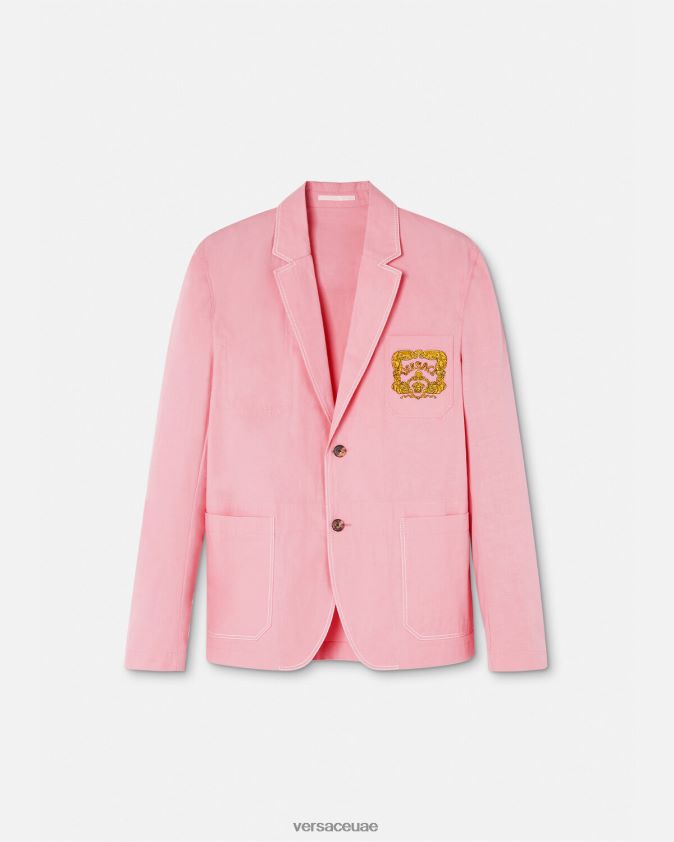 رجال سترة صدف الباروك Versace لون القرنفل 0FVD2J1268 ملابس