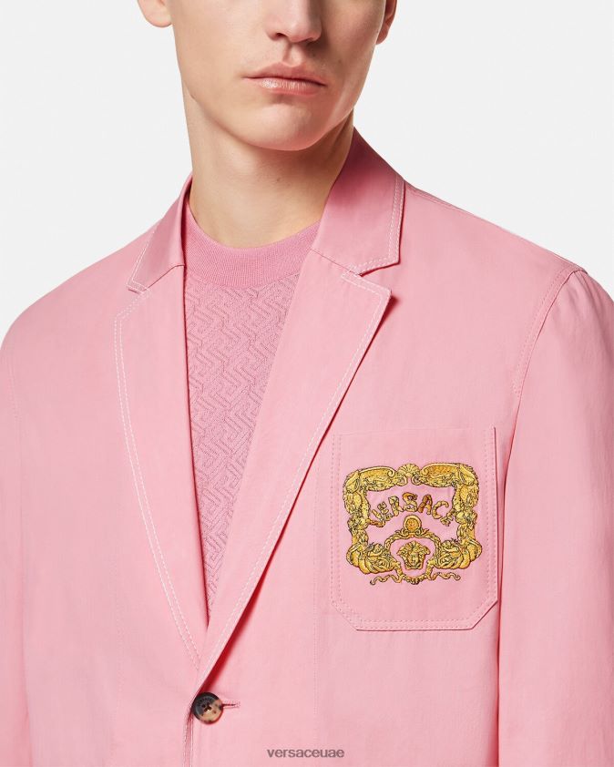 رجال سترة صدف الباروك Versace لون القرنفل 0FVD2J1268 ملابس