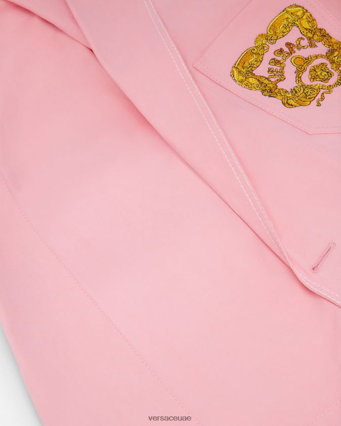 رجال سترة صدف الباروك Versace لون القرنفل 0FVD2J1268 ملابس