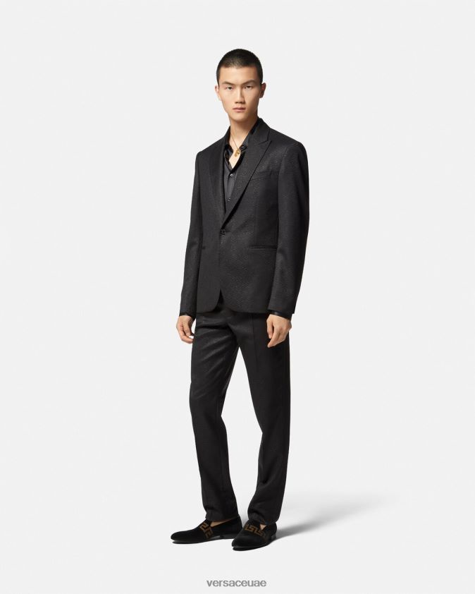 رجال السراويل الجاكار لا غريكا Versace أسود 0FVD2J1276 ملابس