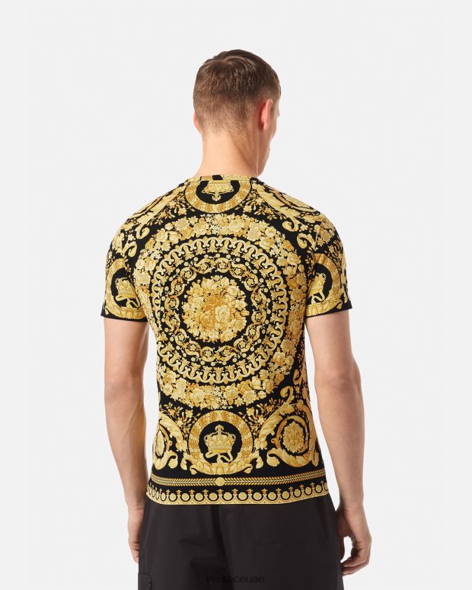 رجال قميص باروكو Versace مطبعة 0FVD2J1369 ملابس