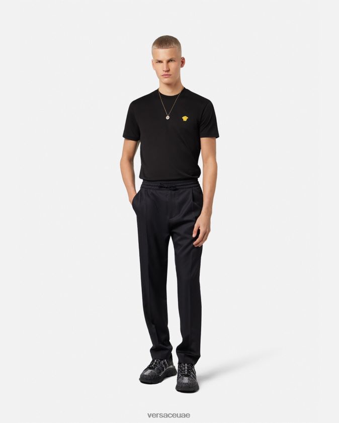 رجال تيشيرت ميدوسا Versace أسود 0FVD2J1370 ملابس