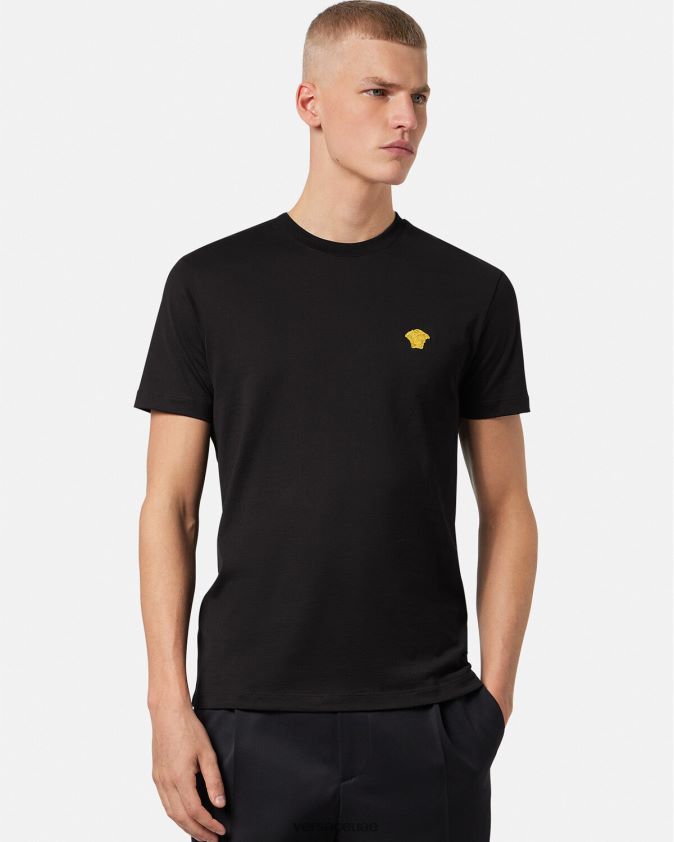 رجال تيشيرت ميدوسا Versace أسود 0FVD2J1370 ملابس