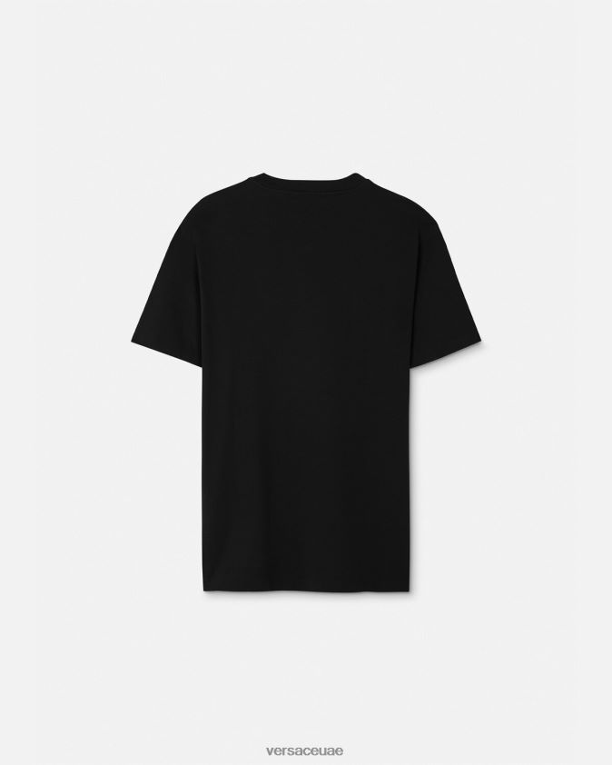 رجال لو ماشيري تي شيرت Versace أسود 0FVD2J1382 ملابس