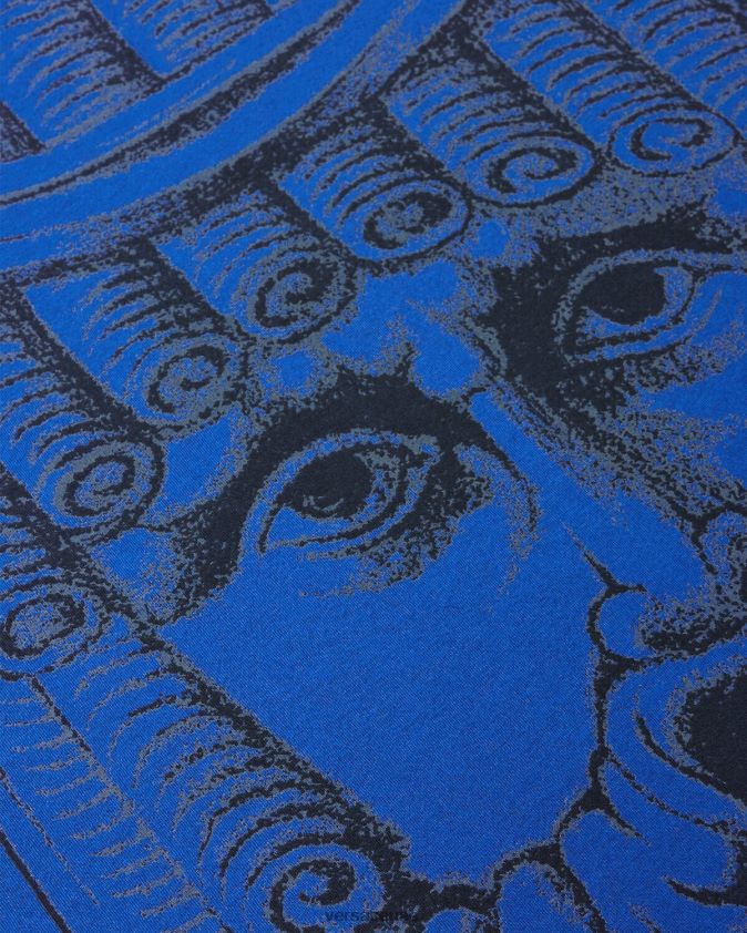 رجال تي شيرت لا ماشيرا Versace أزرق 0FVD2J1383 ملابس