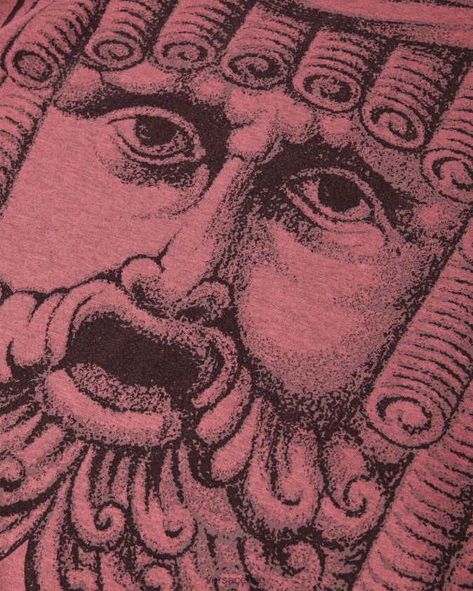 رجال تي شيرت لا ماشيرا Versace لون القرنفل 0FVD2J1384 ملابس