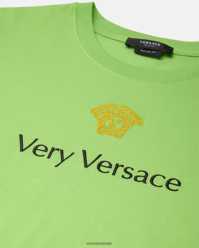 رجال تي شيرت Versace أخضر 0FVD2J1387 ملابس