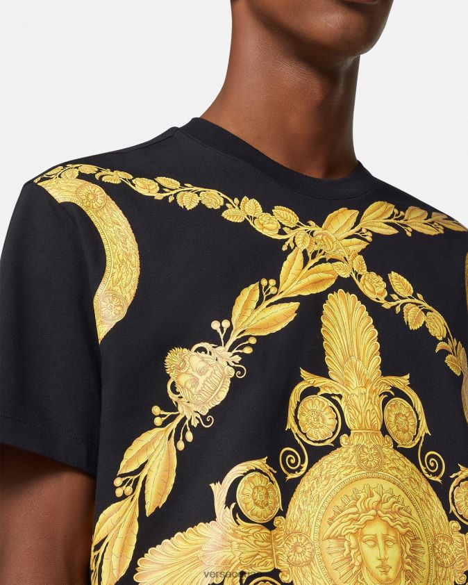 رجال تيشيرت ماشيرا باروكي Versace مطبعة 0FVD2J1388 ملابس