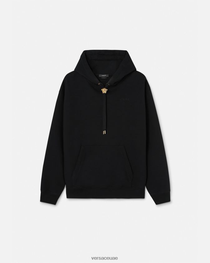 رجال هوديي ميدوسا Versace أسود 0FVD2J1414 ملابس