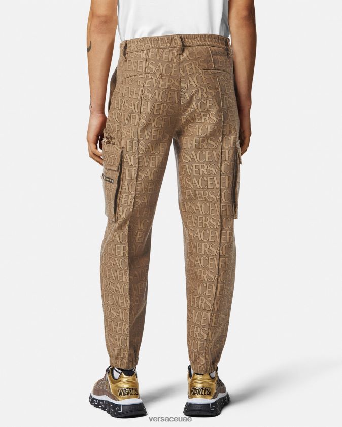 رجال كل انحاء السراويل البضائع Versace مطبعة 0FVD2J1437 ملابس