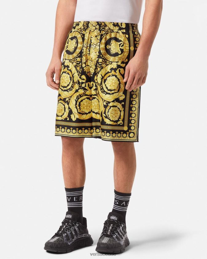 رجال شورت باروكو Versace مطبعة 0FVD2J1447 ملابس