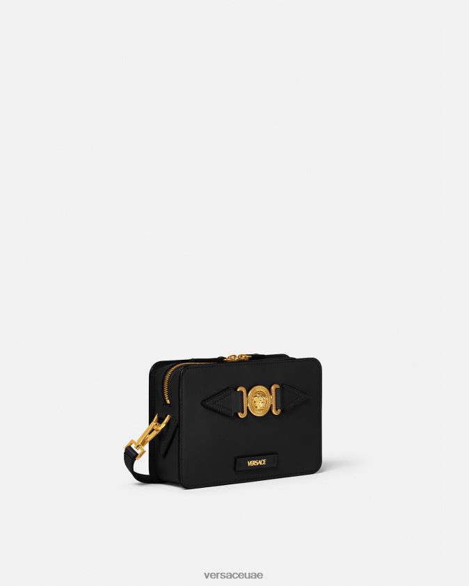 رجال حقيبة ميدوسا بيجي الصغيرة Versace أسود 0FVD2J1464 أكياس