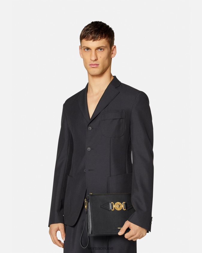 رجال ميدوسا بيجي الحقيبة Versace أسود 0FVD2J1466 أكياس