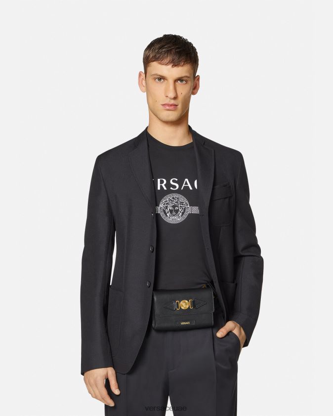 رجال حقيبة حزام ميدوسا بيجي Versace أسود 0FVD2J1470 أكياس