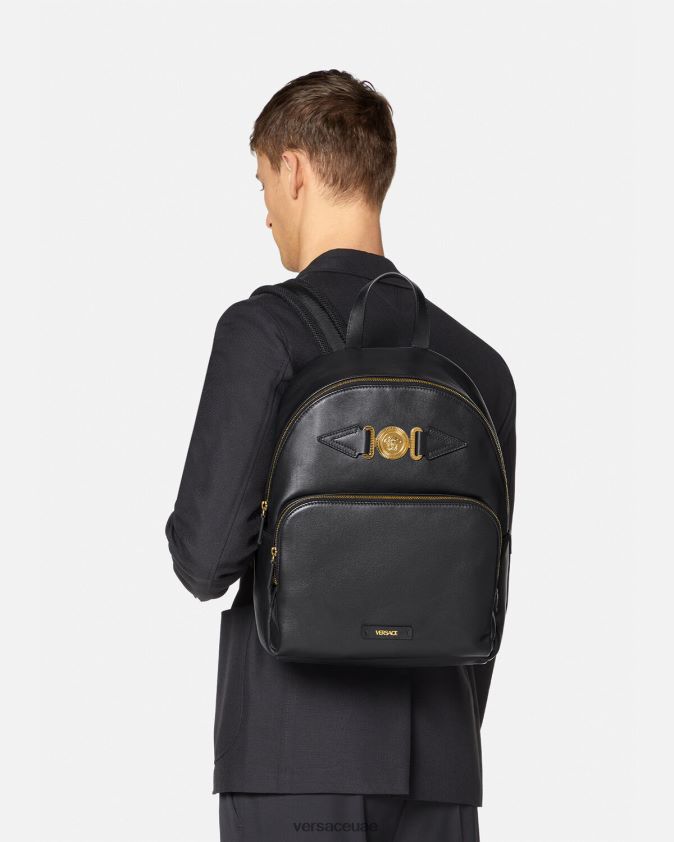 رجال حقيبة ظهر ميدوسا بيجي Versace أسود 0FVD2J1471 أكياس