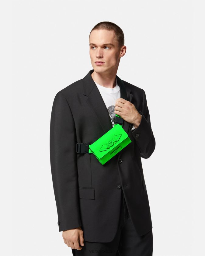 رجال حقيبة حزام ميدوسا بيجي Versace أخضر 0FVD2J1473 أكياس