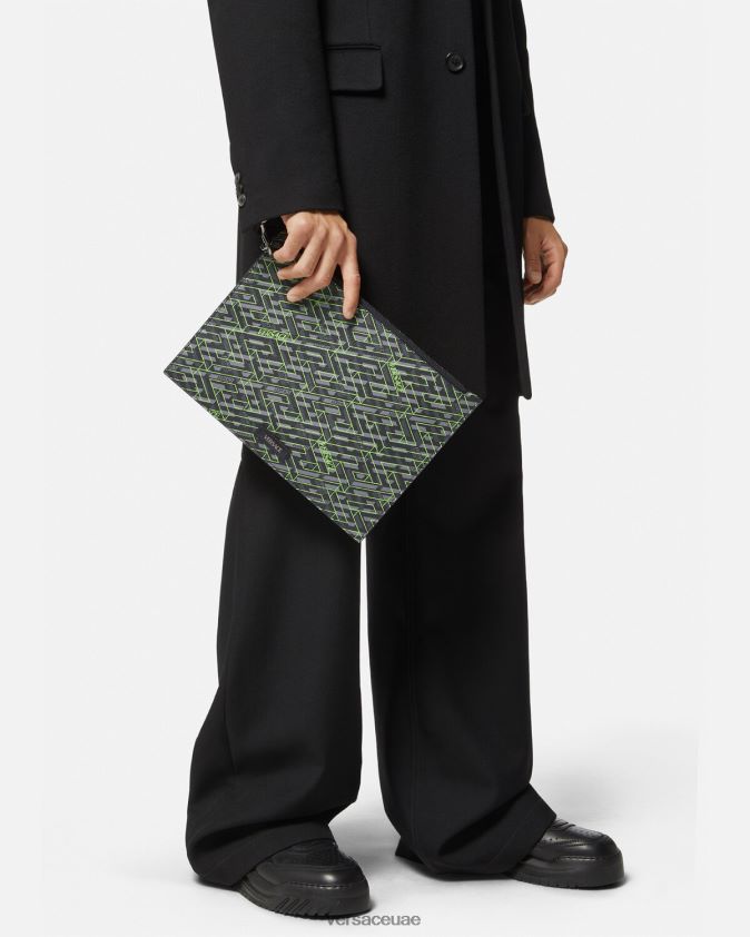 رجال الحقيبة المميزة من لا غريكا Versace مطبعة 0FVD2J1480 أكياس