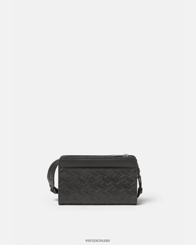 رجال حقيبة رسول التوقيع لا غريكا Versace أسود 0FVD2J1481 أكياس