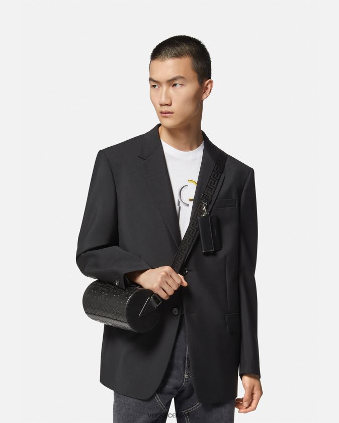 رجال حقيبة رسول التوقيع لا غريكا Versace أسود 0FVD2J1482 أكياس