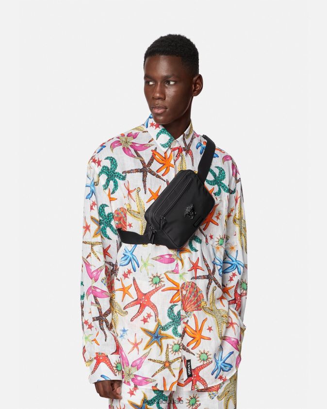 رجال حقيبة حزام لا ميدوسا Versace أسود 0FVD2J1492 أكياس