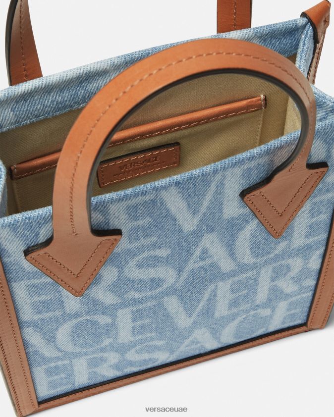 رجال حقيبة كروس على كامل الجسم Versace أزرق 0FVD2J1495 أكياس