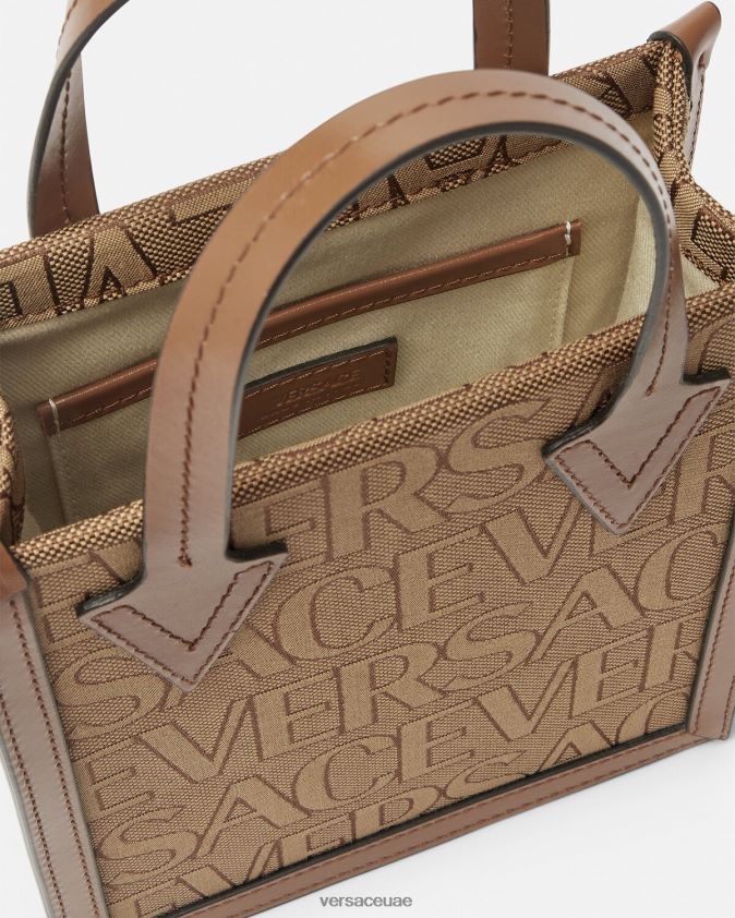 رجال حقيبة كروس على كامل الجسم Versace بني 0FVD2J1498 أكياس