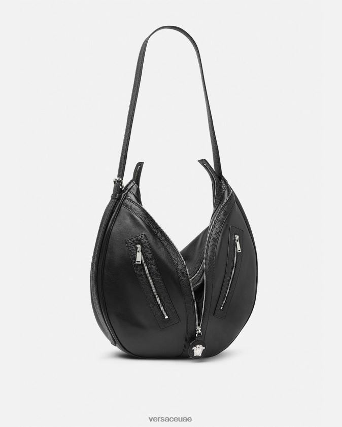 رجال كرر حقيبة المتشرد الكبيرة Versace أسود 0FVD2J1500 أكياس