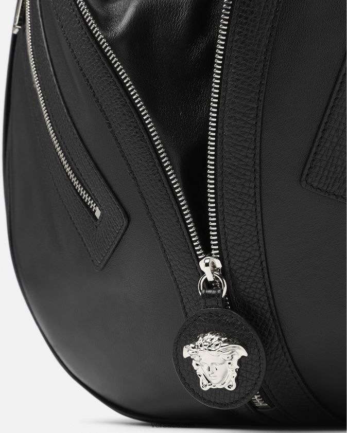 رجال كرر حقيبة المتشرد الكبيرة Versace أسود 0FVD2J1500 أكياس