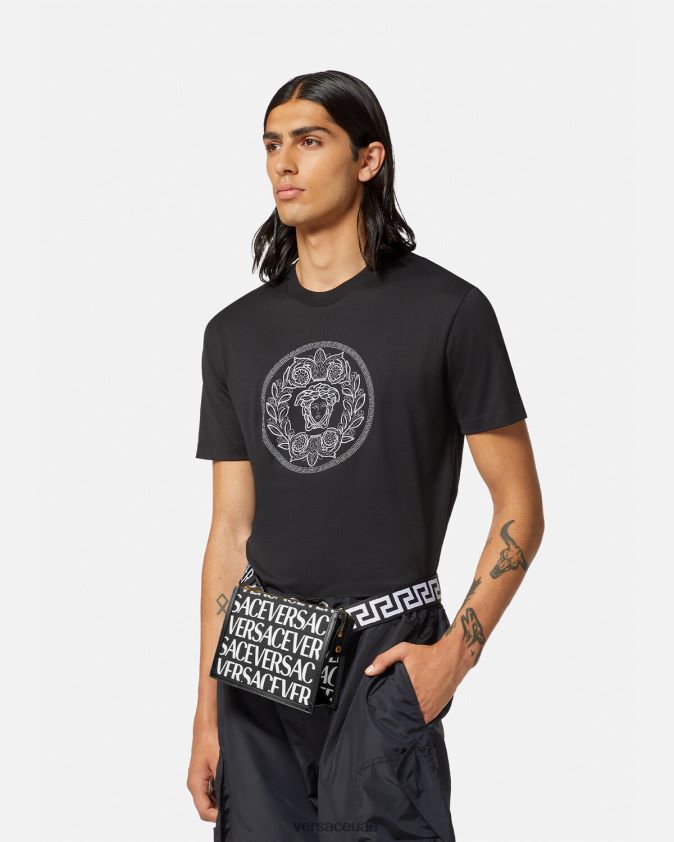 رجال كل انحاء حقيبة الحزام Versace مطبعة 0FVD2J1501 أكياس
