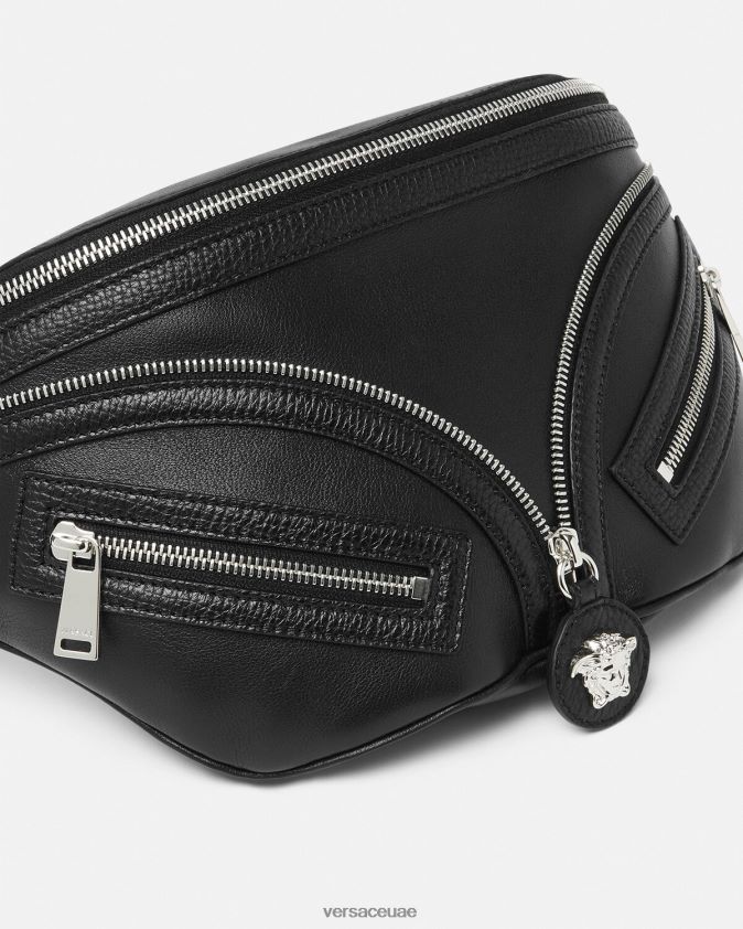 رجال كرر حقيبة الحزام Versace أسود 0FVD2J1504 أكياس