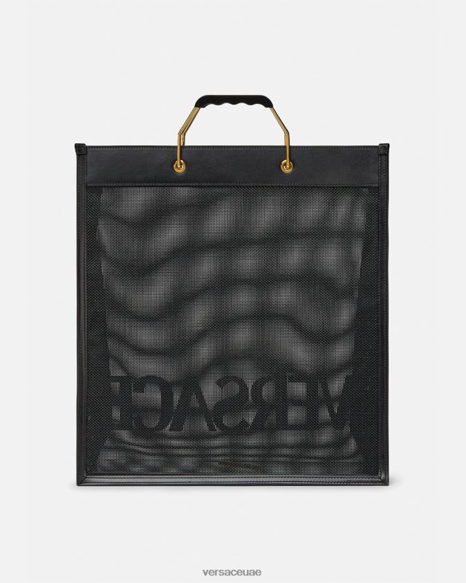 رجال حقيبة حمل المتسوق Versace أسود 0FVD2J1507 أكياس