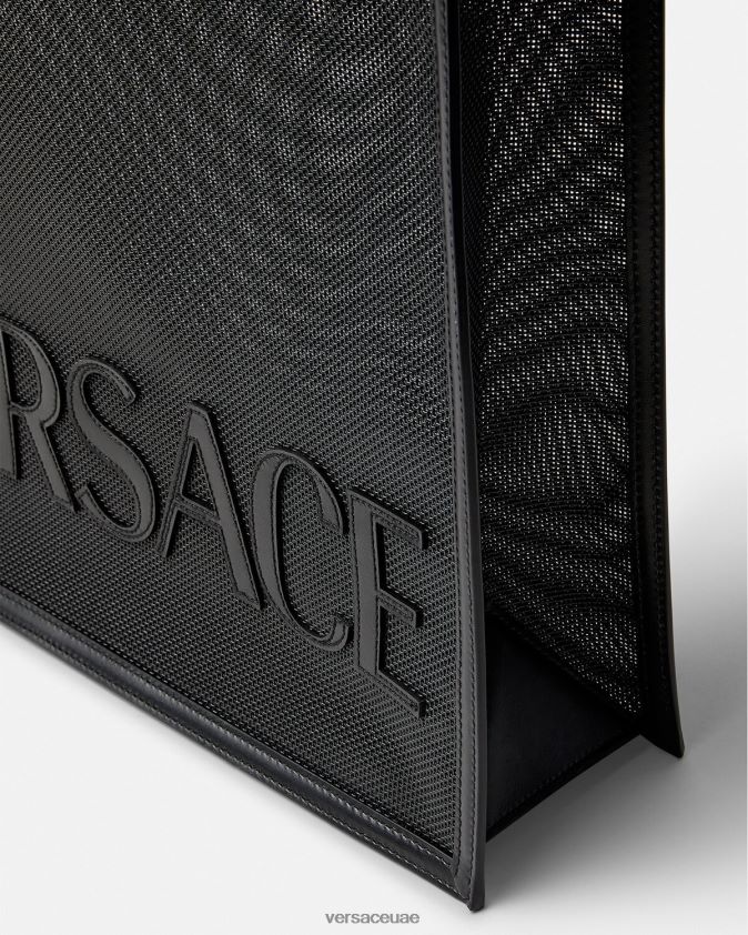 رجال حقيبة حمل المتسوق Versace أسود 0FVD2J1507 أكياس