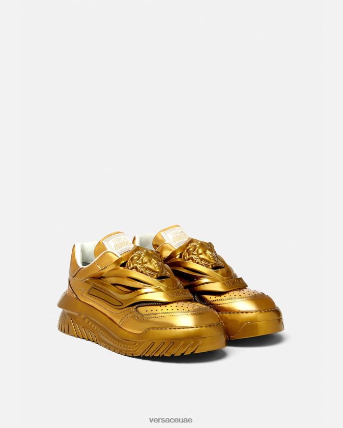 رجال أحذية أوديسيا الرياضية Versace ذهب 0FVD2J1521 حذاء