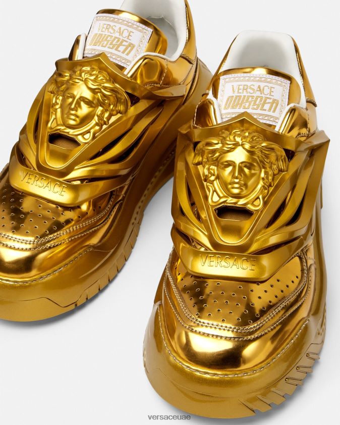 رجال أحذية أوديسيا الرياضية Versace ذهب 0FVD2J1521 حذاء