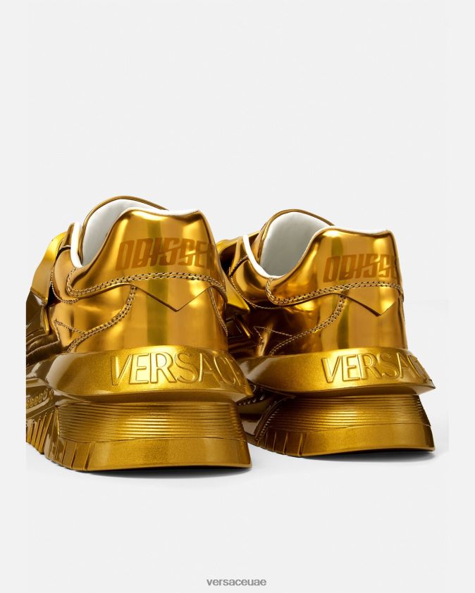 رجال أحذية أوديسيا الرياضية Versace ذهب 0FVD2J1521 حذاء